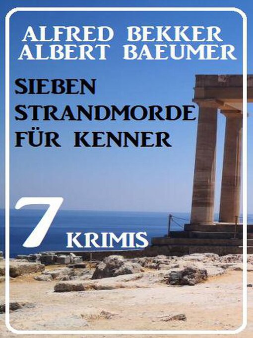 Title details for Sieben Strandmorde für Kenner by Alfred Bekker - Available